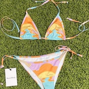 NWT House of Sunny Hawaiian Day Tripper Bikini